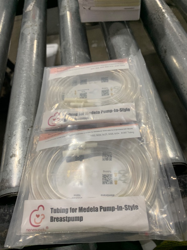 Photo 1 of Nenesupply Tubing x 4 Compatible with Pump in Style Advanced Breastpump Replacement Parts for Medela Tubing. Transparent Plastic Tubing. Not Original Medela Pump Parts