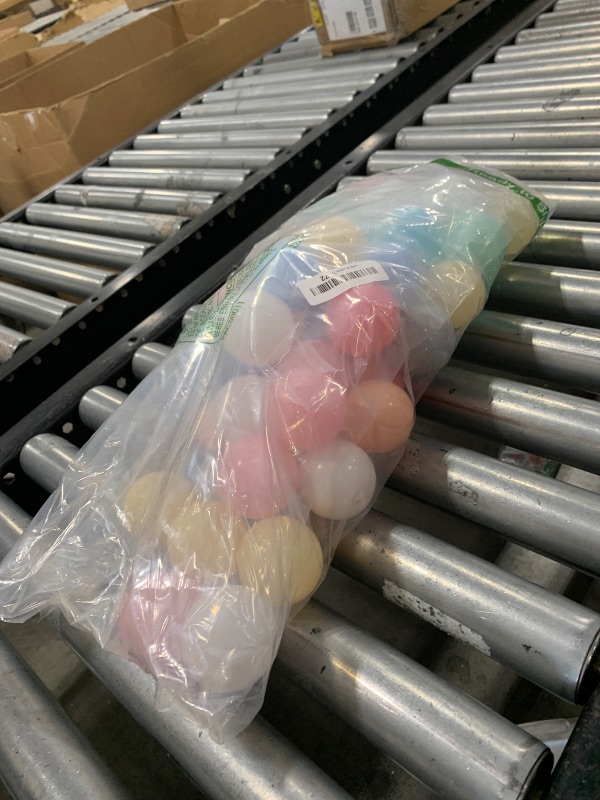Photo 1 of GOGOSO 100 Pit Balls Plastic Balls for Baby Toddlers GirlsToddlers for Playhouse, Baby Pool, Play Ball Fun Centers, for Babies, Kids, Toddlers 1-3, Phthalate Free BPA Free