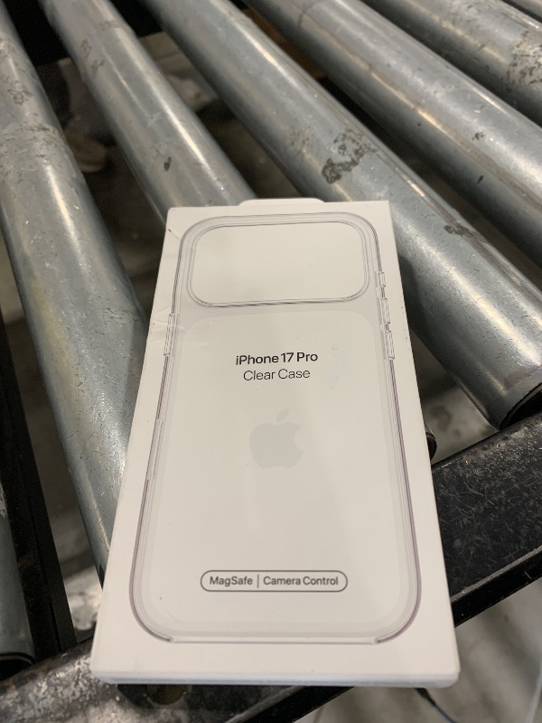 Photo 1 of Apple iPhone 17 Pro Clear Case with MagSafe MagSafe and Camera Control: Lightweight Phone Case, Wireless Charging Compatible, Smooth Glossy Finish