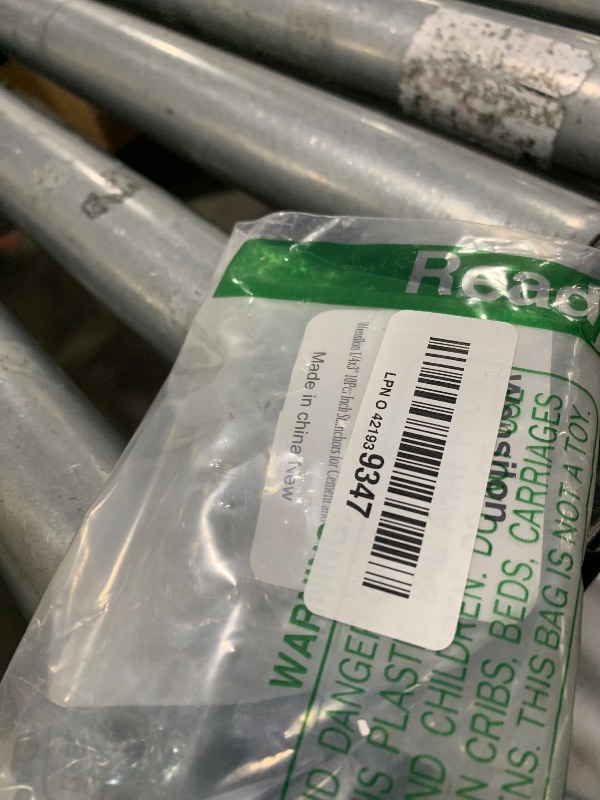 Photo 1 of Wensilon 1/4x3 10Pcs Inch Standard Fasteners for Heavy-Duty Zinc Wedge Anchors for Cement and Concrete
