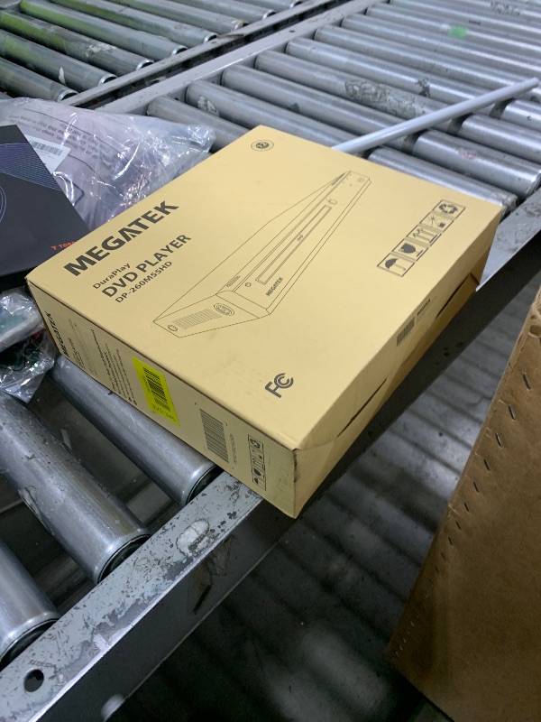 Photo 1 of MEGATEK Region-Free HDMI DVD Player for TV, Compact CD/DVD Player for Smart TV, USB Port, Plays All Region DVDs & Multi Formats, Metal Housing, HDMI/RCA Cables & Remote Included