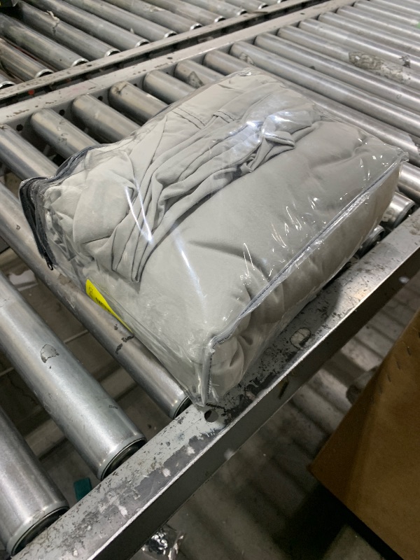 Photo 1 of Cottington Lane RV Sheets 100% Egyptian Cotton, RV King 72" x 80" Premium Quality 4 Piece Sheet Set for Campers, High Thread Count Light Grey Solid with 6-10" Deep Pocket