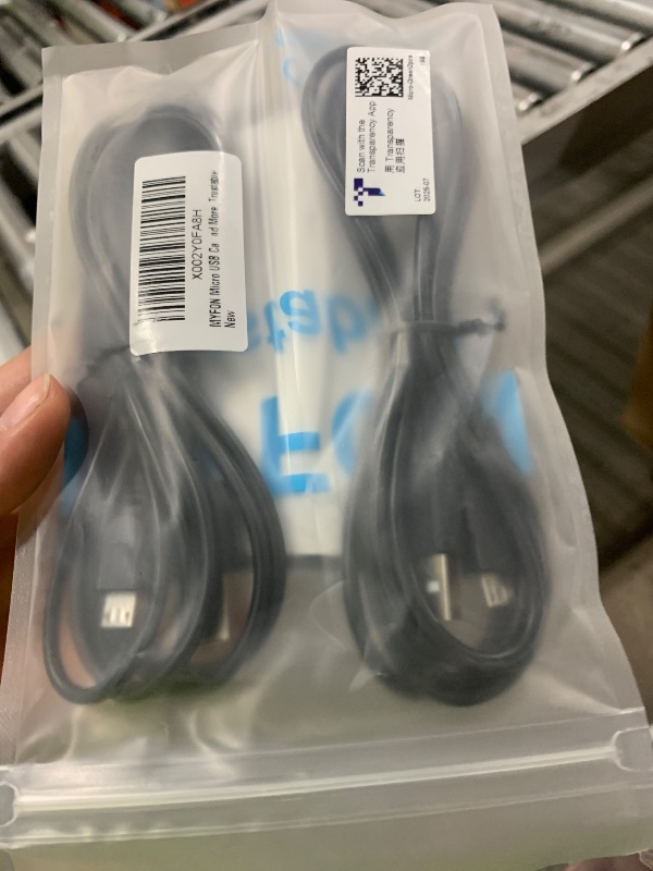 Photo 1 of MYFON Micro USB Cable, 2 Pack [6FT, 6FT], Fast Charging Cable, High Speed Android Charging Cable, Android Phone Cable for Samsung Galaxy S7 Edge S6 S5 and More, Trustable