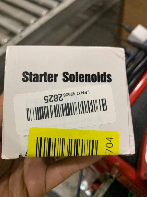 Photo 1 of JDMSPEED New Red Solenoid Relay 12V Heavy Duty Replacement for Ford Starter Car Truck Replaces SW3, SNL135, B-6A-11450A, D2AF11450AA, 50-430, C6AF, C7AF, C3912, C9AF Hot Rod Starter Relay Solenoid