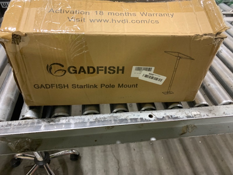 Photo 1 of 10FT Gen 3 Starlink Pole Mount, Starlink Mount with Pipe Adapter, Starlink Ground Pole Mounting Kit