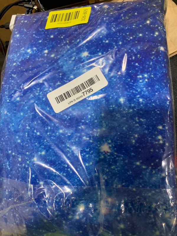 Photo 1 of BELECO 7x5ft Fabric Galaxy Stars Backdrop Starry Night Sky Outer Space Galaxy Backdrop Universe Nebula Photography Background Kids Space Party Birthday Baby Shower Decorations Banner Photo Booth Props