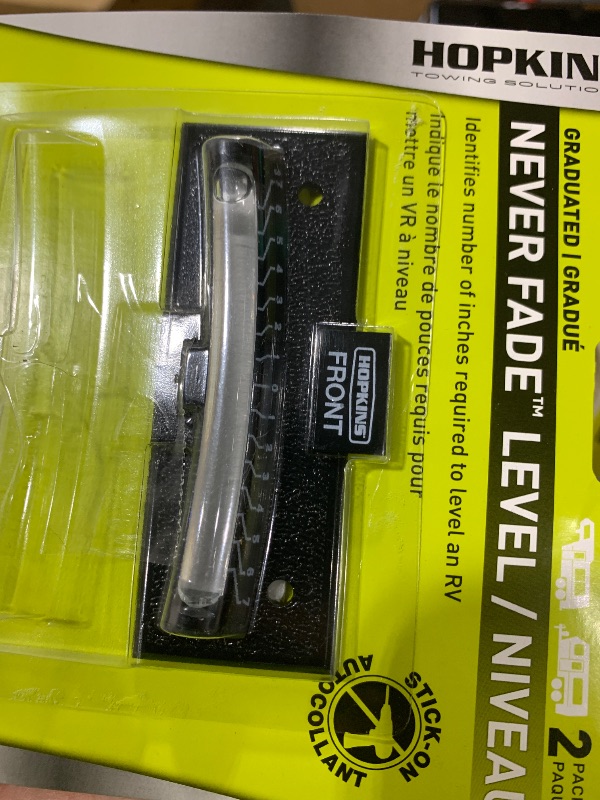 Photo 1 of Hopkins Towing Solutions 08526 Never Fade Two Way Graduated Level, Black