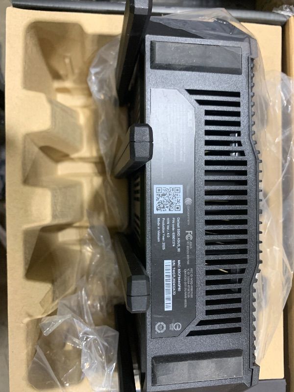 Photo 1 of ASUS RT-BE92U BE9700 Tri-Band WiFi 7 Router, Supports New 320MHz Bandwidth & 4096-QAM, MLO, AI WAN Detection, AiMesh Support, Subscription-Free Network Security & Comprehensive VPN Features