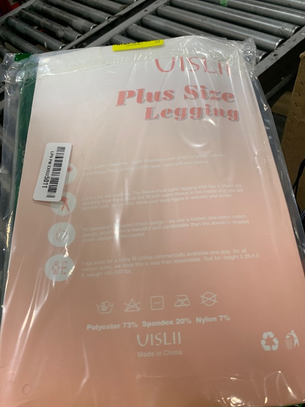 Photo 1 of UISLII Plus Size Fleece Lined Tights Women,Warm Pantyhose Leggings Women,Fake Translucent Thermal Skin Colored Tights Winter,ropa de invierno para mujer.(Black-XXL-Plus)