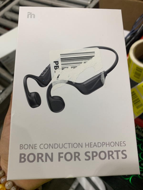 Photo 1 of MRYTKY Bone Conduction Headphones,Open Ear Headphones Bluetooth5.4 with Mic,Wireless Headphones 10H Playtime, Waterproof Sport Headphone Suitable for Running,Cycling, Outdoor Sports Black