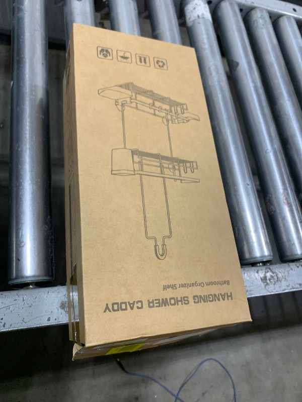 Photo 1 of AKTECKE Shower Caddy Hanging Bathroom Organizer: Rustproof Shelf for Inside Shower - No Drilling Racks Over Showerhead - Bath Shelves for Shampoo Soap