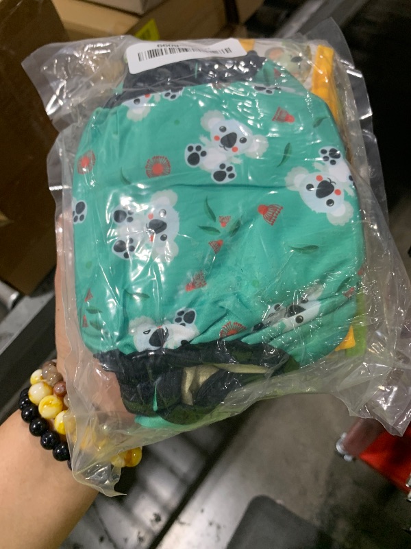Photo 1 of Langsprit Washable Female Dog Diapers (3 Pack) - No Leak Reusable Diapers for Doggy Female in Period - Highly Absorbent Dog Heat Panties with Adjustable Snaps (Koala, Large)