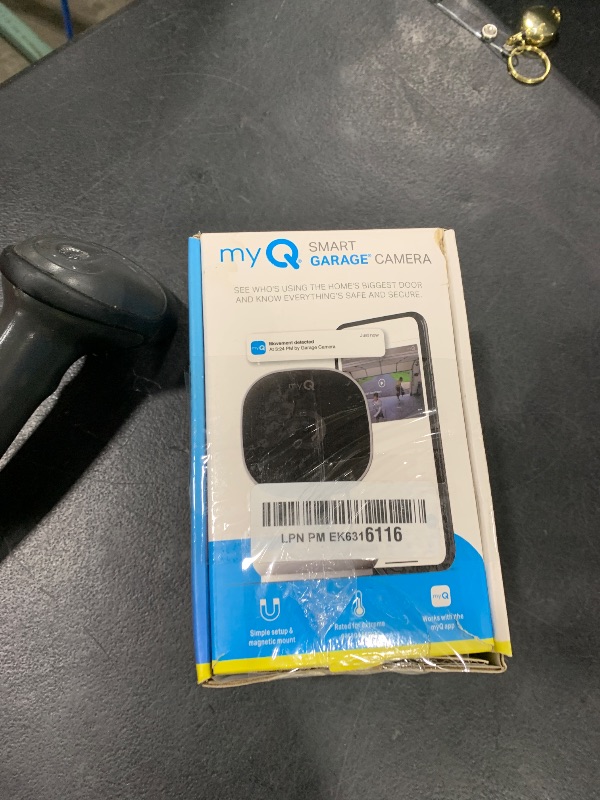Photo 1 of myQ Smart Garage Security Camera – 1080p HD Video, Night Vision, Motion Detection, Magnetic, Wi-Fi, Two-Way Audio, Smartphone Control