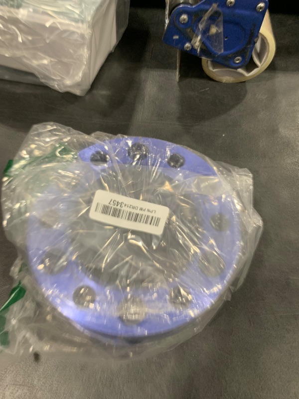 Photo 1 of EZISOE 6x5.5 2" Wheel Spacers Fit for Tacoma 4Runner Tundra FJ Land Cruiser, 6x139.7 Wheel Spacers 108mm Hub Bore with 12x1.5 Thread Pitch, Package of 4,Blue