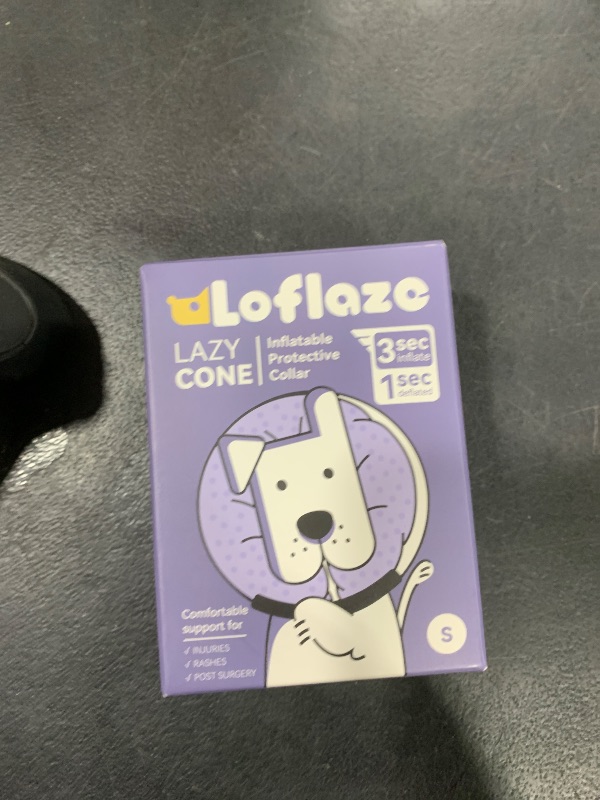 Photo 1 of Loflaze Soft Inflatable Dog Cone for Large Medium Small Dogs Cats - Neck Donut, E Collar Alternatives for Recovery