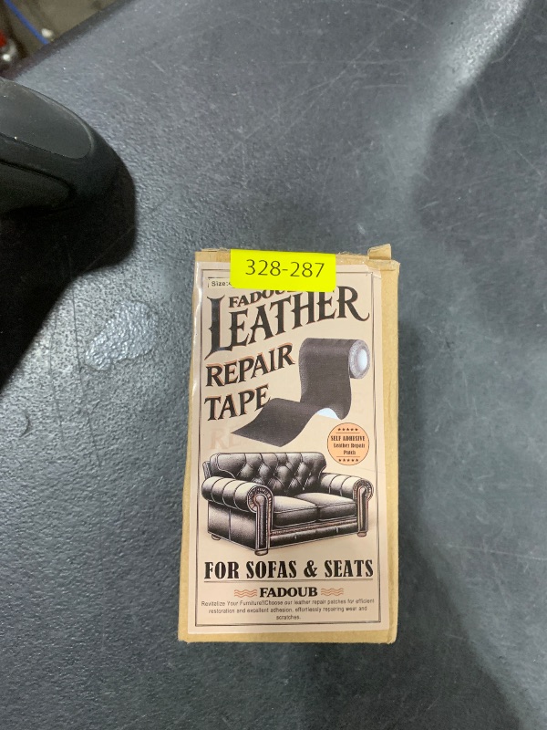 Photo 1 of Fadoub Leather Repair Patch, 4 x 63In Self Adhesive Leather Repair Tape for Furniture, Vinyl Repair Tape for Repairing Vinyl, Couch, Sofa, Car Seats, Car Interior (Wine red)