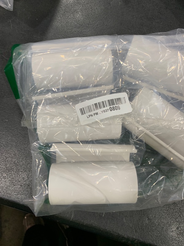 Photo 1 of EZ White Snap Clamp 1-1/2 Inch X 4 Inches Wide for 1-1/2 Inch PVC Pipe 10 Per Bag
