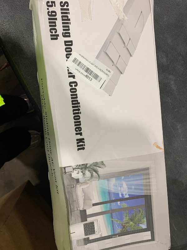 Photo 1 of Portable Sliding Door Air Conditioner Kit, New Upgrade Door AC KIT, Adjustable AC Sliding Door Vent Kit 16.9 Inches - 90 Inches, with 2pack 3m seal, Suit for 5.9''/15cm Exhaust Hose