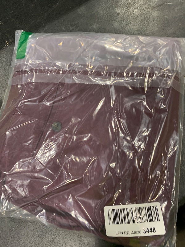 Photo 1 of Amazon Essentials Men's Classic-Fit Casual Stretch Chino Pant, Burgundy, 38W x 32L