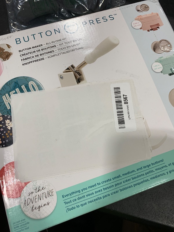 Photo 1 of We R Memory Keepers Button Press Bundle - WR661104
