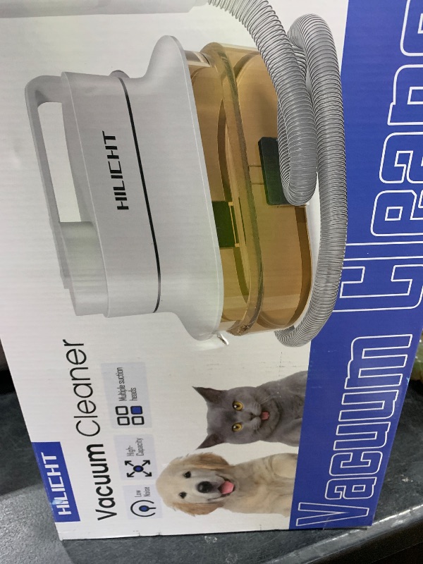 Photo 1 of Dog Grooming Kit, Dog Hair Vacuum with Nail Clipper and 4L Dust Cup, 6 Pet Grooming Tools, Silent Pet Vacuum for Cats, Dogs and Other Animals