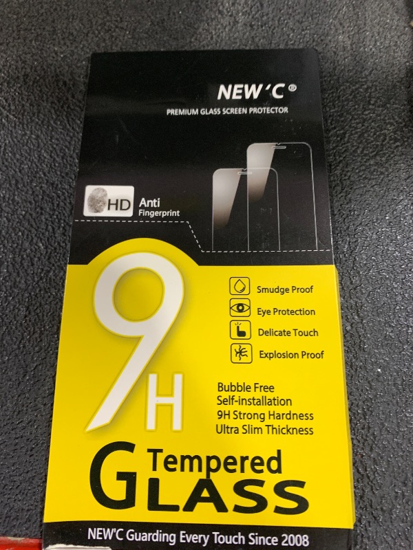 Photo 1 of NEW'C 3 Pack Designed for Samsung Galaxy S25 Ultra Screen Protector Tempered Glass, Bubble Free, Ultra Resistant
