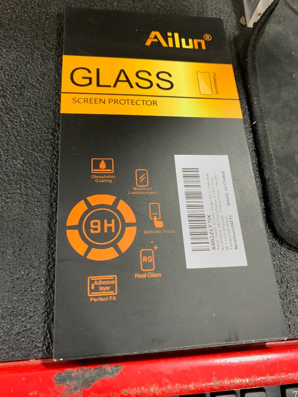 Photo 1 of Ailun Screen Protector for iPhone 14 Plus/iPhone 13 Pro Max [6.7 Inch Display], 3 Pack Case Friendly Tempered Glass