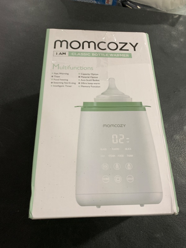 Photo 1 of Momcozy Bottle Warmer, Fast Bottle Warmers for All Bottles with Timer, Accurate Temperature Control and Automatic Shut-Off, Multifunctional Bottle Warmer for Breastmilk