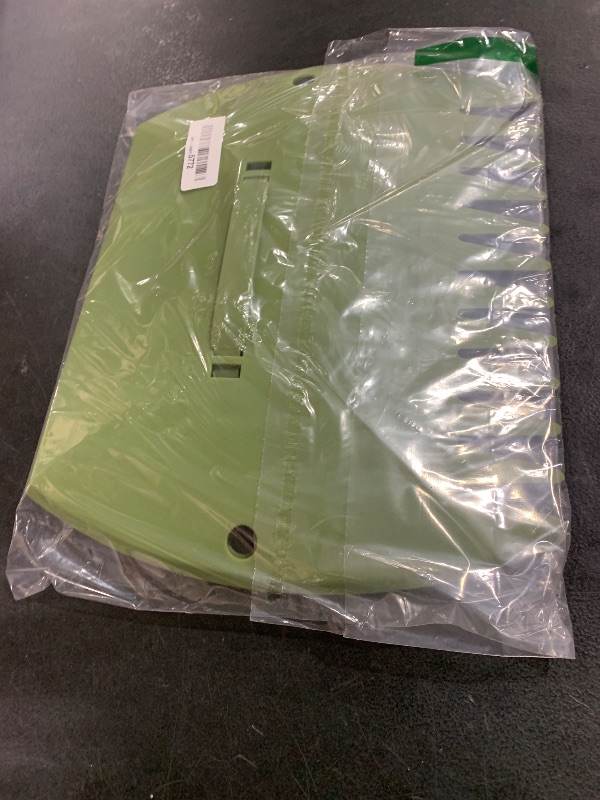 Photo 1 of Hand Rakes Leaf Scoops -Large Leaf Grabber for Picking Up Yard Leaves, Lawn Garbage and Grass Clippings Green