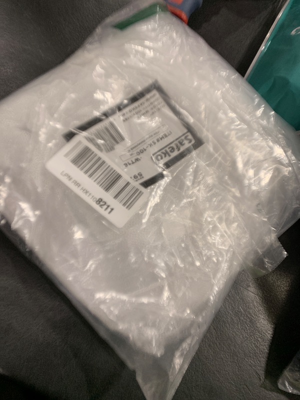 Photo 1 of SAFEKO Disposable Honeycomb Nylon Hair Nets | Breathable | 100 Count [WHITE | 18”]