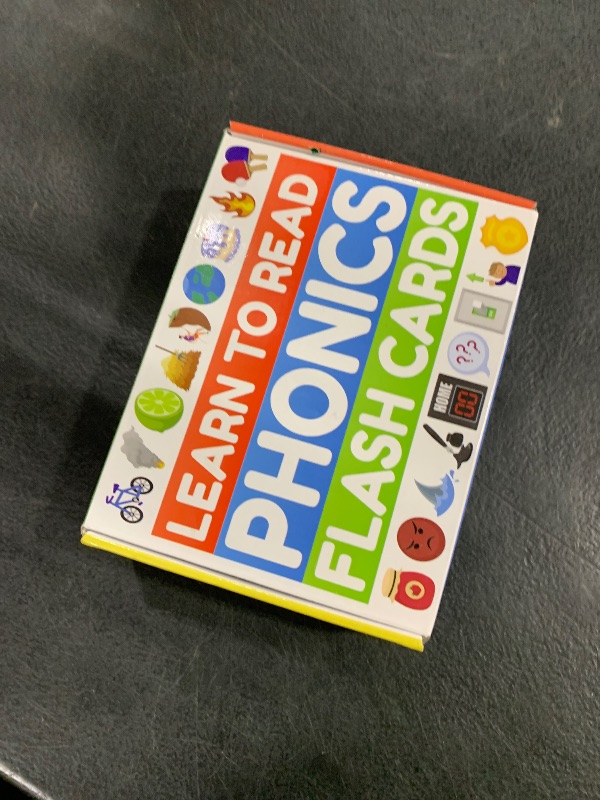 Photo 1 of THE BAMBINO TREE Phonics Flash Cards - Learn to Read in 20 Phonic Stages - Education for Kids Ages 4-8 Kindergarten 1st 2nd Grade