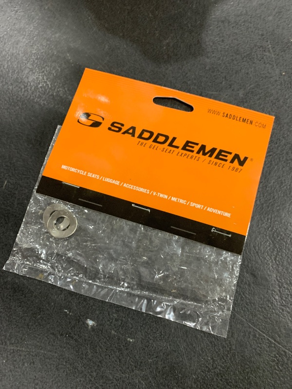 Photo 1 of Saddlemen Rubber Black Fender Washer for Seats (14707B)