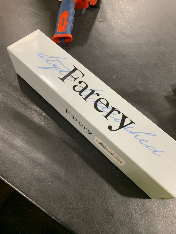 Photo 1 of Farery Thermal Brush - Non-Blowing Design, Adjustable Temp & 1.5 Inch Barrel for Faster Smoother Styling Dual Voltage Travel Ready, Anti-Tangle Bristles, Blue
