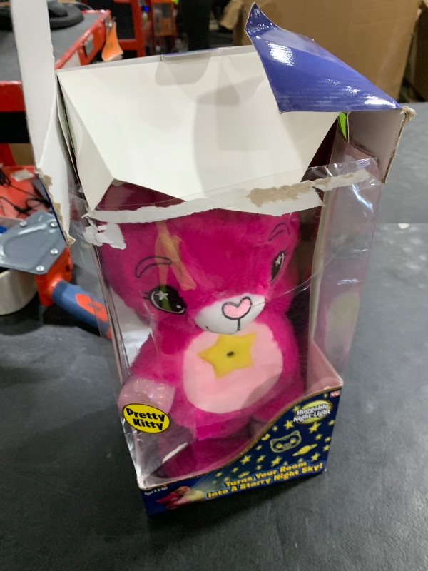 Photo 1 of Ontel Star Belly Dream Lites, Stuffed Animal Night Light, 3 years and up, Pretty Pink Kitty - Projects Glowing Stars & Shapes in 6 Gentle Colors, As Seen on TV