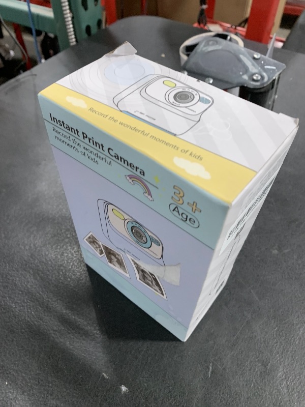 Photo 1 of Kids Instant Digital Cameras for Boys and Girls, 1080P HD Dual-Lens Selfie Digital Camera with Print Paper & 32G Card, Christmas Birthday Gifts Toys for Toddler and Teenagers Age 3-16 Years Old