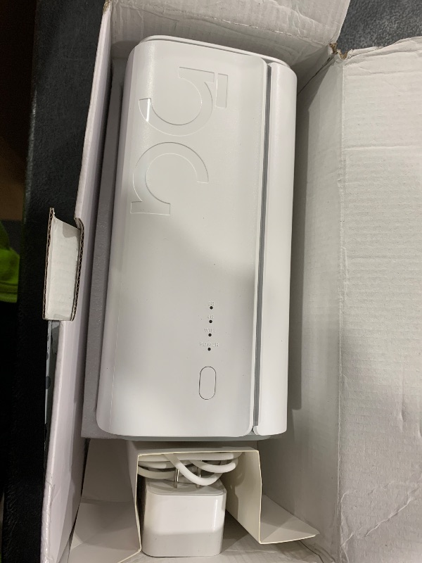 Photo 1 of UOTEK 5G CPE Router with SIM Card Slot, NSA SA WiFi 6 5G Router Dual Band Cellular Modem for Home Office Indoor Wireless Internet Router