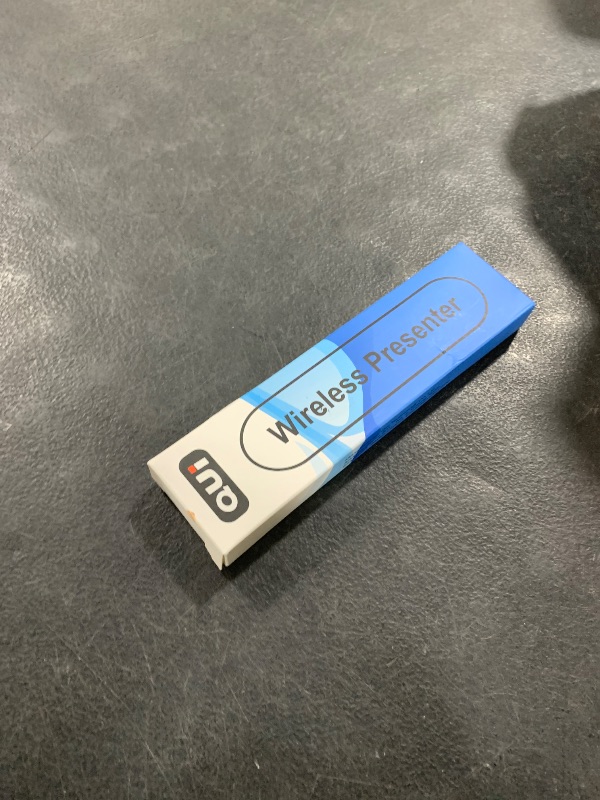 Photo 1 of QUI Presentation Clicker for PowerPoint, RF 2.4GHz USB Wireless Presenter Remote with Volume Control, PowerPoint Clicker Slide Advancer for Mac, Windows, Laptop, Keynote
