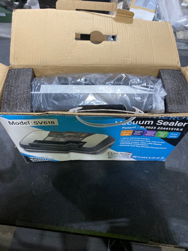 Photo 1 of Vacuum Sealer Machine silver