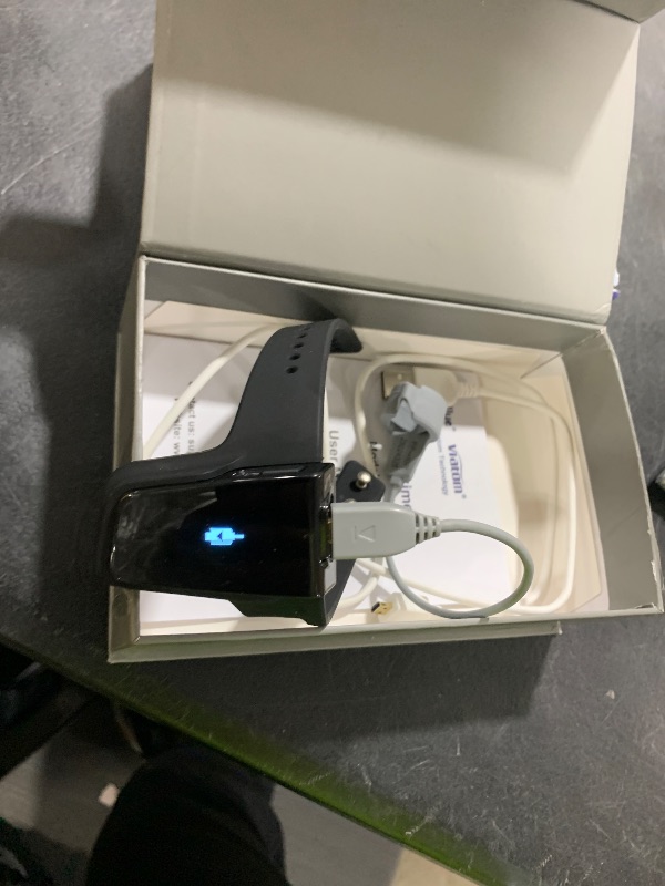 Photo 1 of Wellue O2 Pulse Oximeter with Smart Reminder | Blood Oxygen Saturation Monitor for SpO2 and Heart Rate Tracking Continuously, Bluetooth Finger Ring with Free APP &PC Report, Style 1