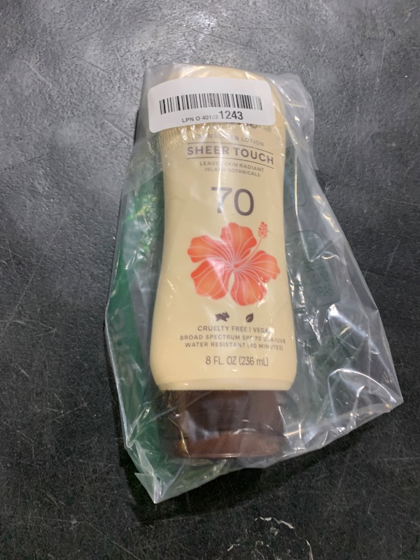 Photo 1 of Hawaiian Tropic Sheer Touch Lotion Sunscreen SPF 70, 8oz | Broad Spectrum, Oxybenzone-Free, Sunblock Lotion, Hawaiian Tropic Sunscreen SPF 70, 8oz