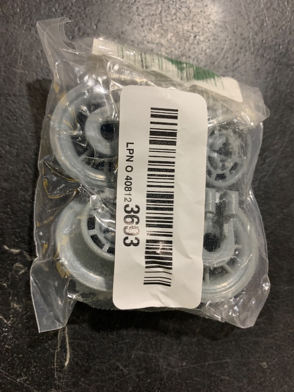 Photo 1 of 4 Pack Dishwasher Lower Rack Basket Runner Rail Wheels for Kenmore, LG, Part number 165314
