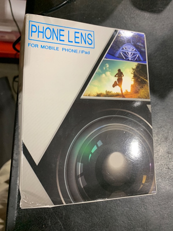 Photo 1 of Phone Camera Lens Kit Upgraded Version Telephoto 28X Wide Angle 0.6X Macro 20X Fisheye