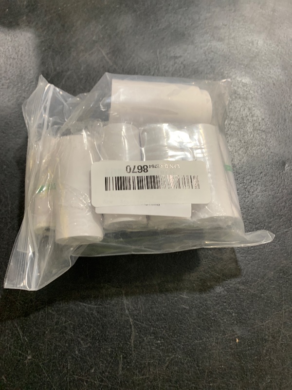 Photo 1 of 10 Rolls Mini Printer Sticker Paper Refill 57 x 25mm 5 Rolls Sef-adheisive 5 Rolls Plain for T02/M02 ?need remove paper holder?Thermal Sticker Paper Rolls for Study Notes Photos Journals Memo Lists