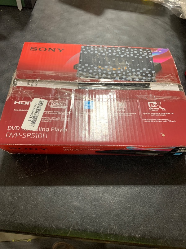 Photo 1 of Sony DVPSR510H DVD Player, with HDMI port (Upscaling)