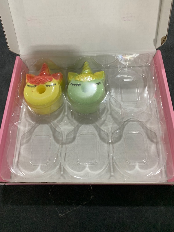 Photo 1 of Unicorn Bath Bombs for Kids with Surprise Inside, 2 Pcs Organic Natural Bubble Bath Bombs for Girls,Christmas Birthday Gift for 3 4 5 6 7 8 Year Old Girl,Princess Bath Bomb Kit with Beautiful Toys