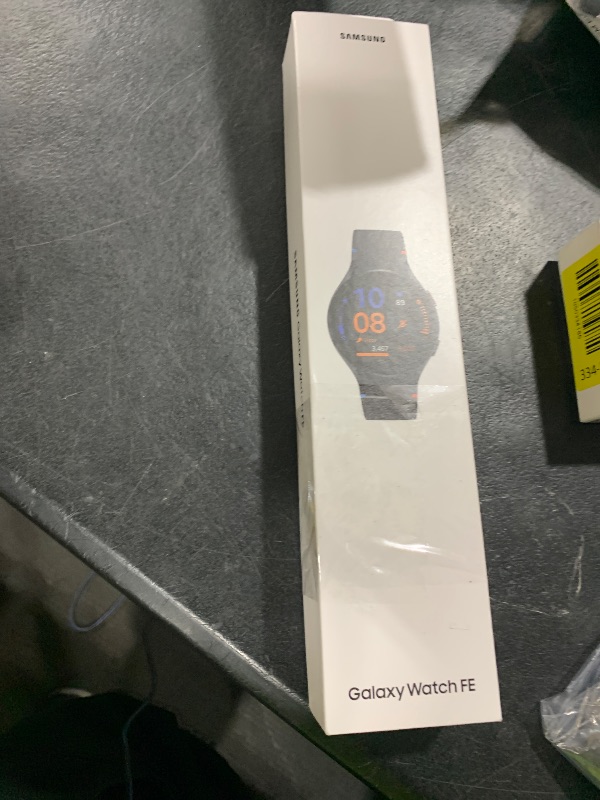 Photo 1 of SAMSUNG Galaxy Watch FE 40mm LTE AI Smartwatch w/Fitness Tracking, BIA Sensor, Personalized HR Zones, Heart Rate Tracker, Sleep Monitor, 2024, Black [US Version, 1Yr Manufacturer Warranty]