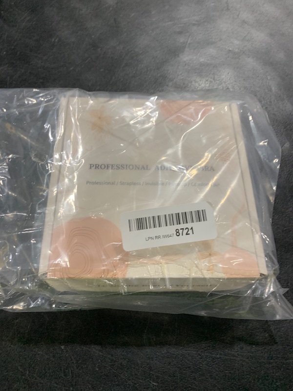 Photo 1 of DEPOVOR Large Size Double-Sided Sticky Inserts Lightly Padded for D+ Cups, Reusable Adhesive Lifting Bras for Large Bust Nude