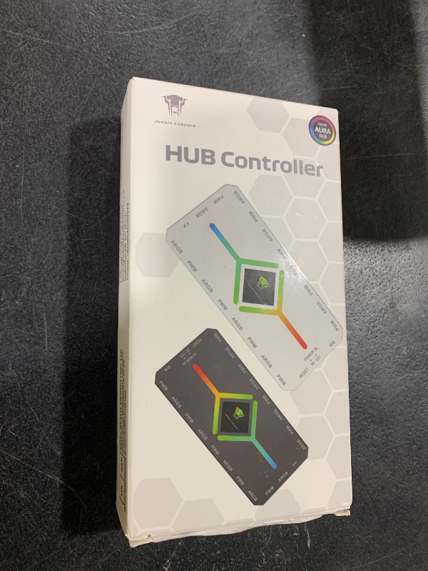 Photo 1 of ShakingTank ARGB and PWM Fan Hub Controller?9 Ports Case Fans Hub with Controller and SATA Power Input, Magnetic backplane Splitter 5V 3PIN RGB Case Fan Hub