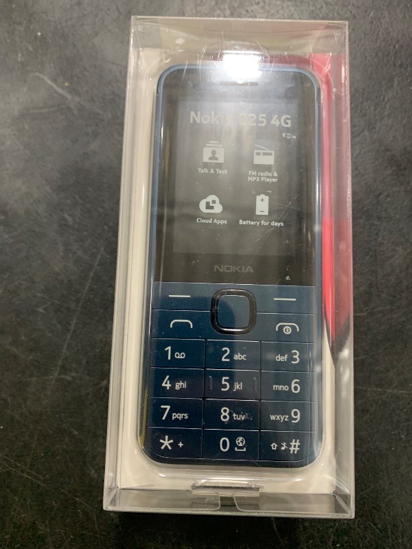 Photo 1 of Nokia 225 4G (2024) | Dual SIM | GSM | Unlocked | International Version | Dark Blue