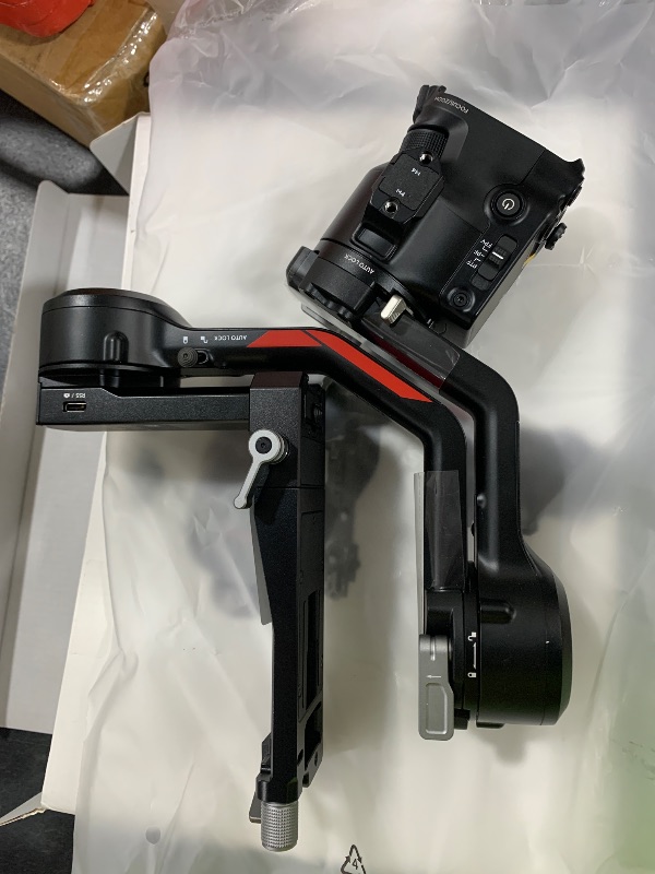 Photo 1 of DJI RS 4, 3-Axis Gimbal Stabilizer for DSLR and Mirrorless Cameras Canon/Sony/Panasonic/Nikon/Fujifilm, 2nd-Gen Native Vertical Shooting, 2-Mode Switch Joystick, Teflon Axis Arms, Camera Gimbal